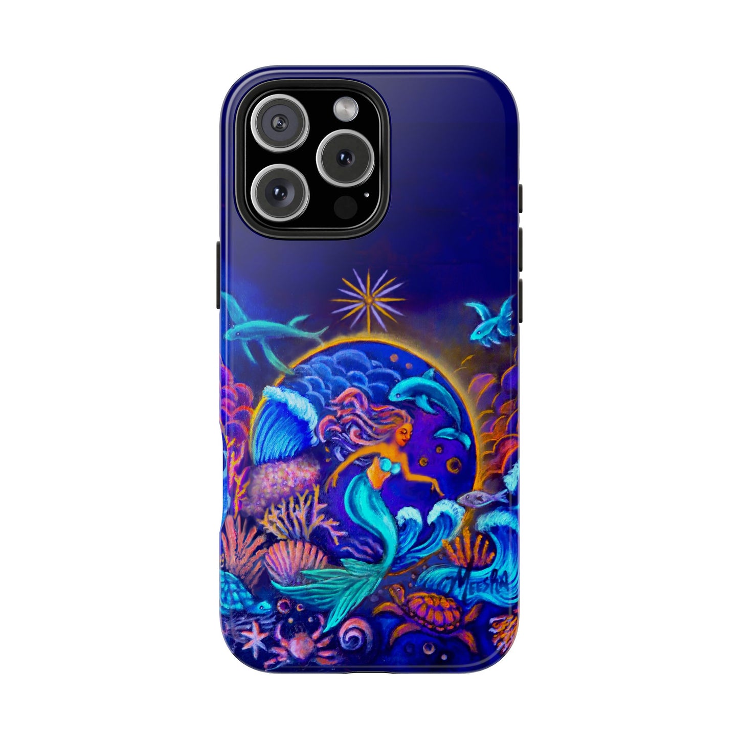 Celestial Extraterrestrial I Tough Phone Case for Mermaid Lovers
