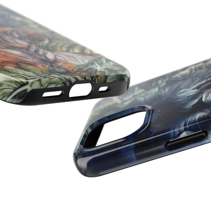 Watchful Warrior Tough Phone Case for Nature Lovers