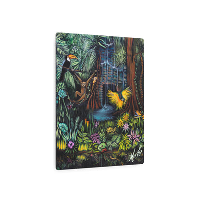 Amazonia Metal Art Sign