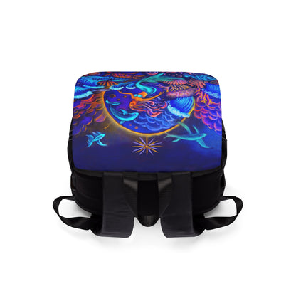 Celestial Extraterrestrial Unisex Casual Shoulder Backpack