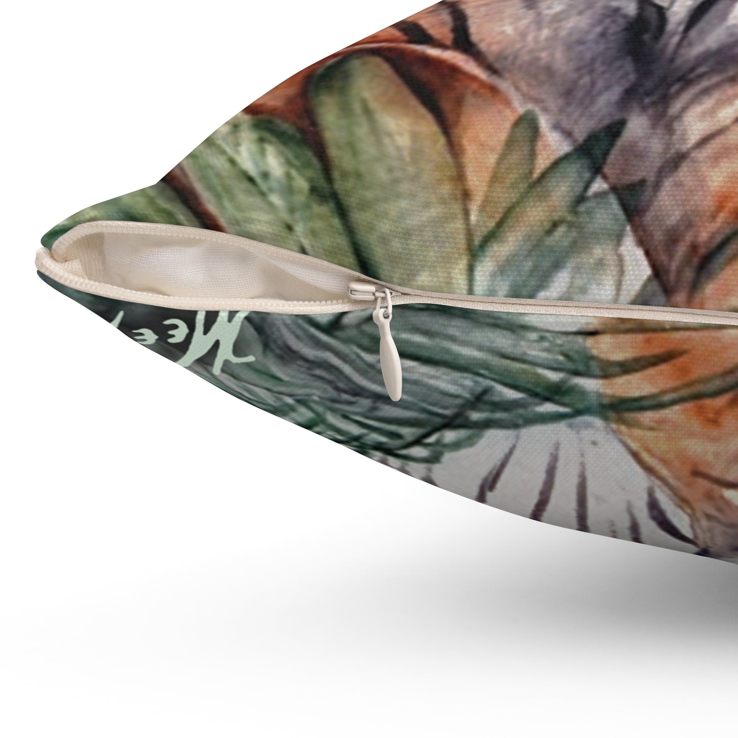 Watchful Warrior Spun Polyester Square Pillow