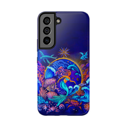 Celestial Extraterrestrial I Tough Phone Case for Mermaid Lovers