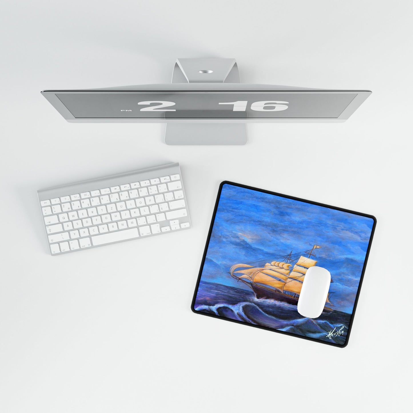 Whimsical Wavehopper Desk Mats