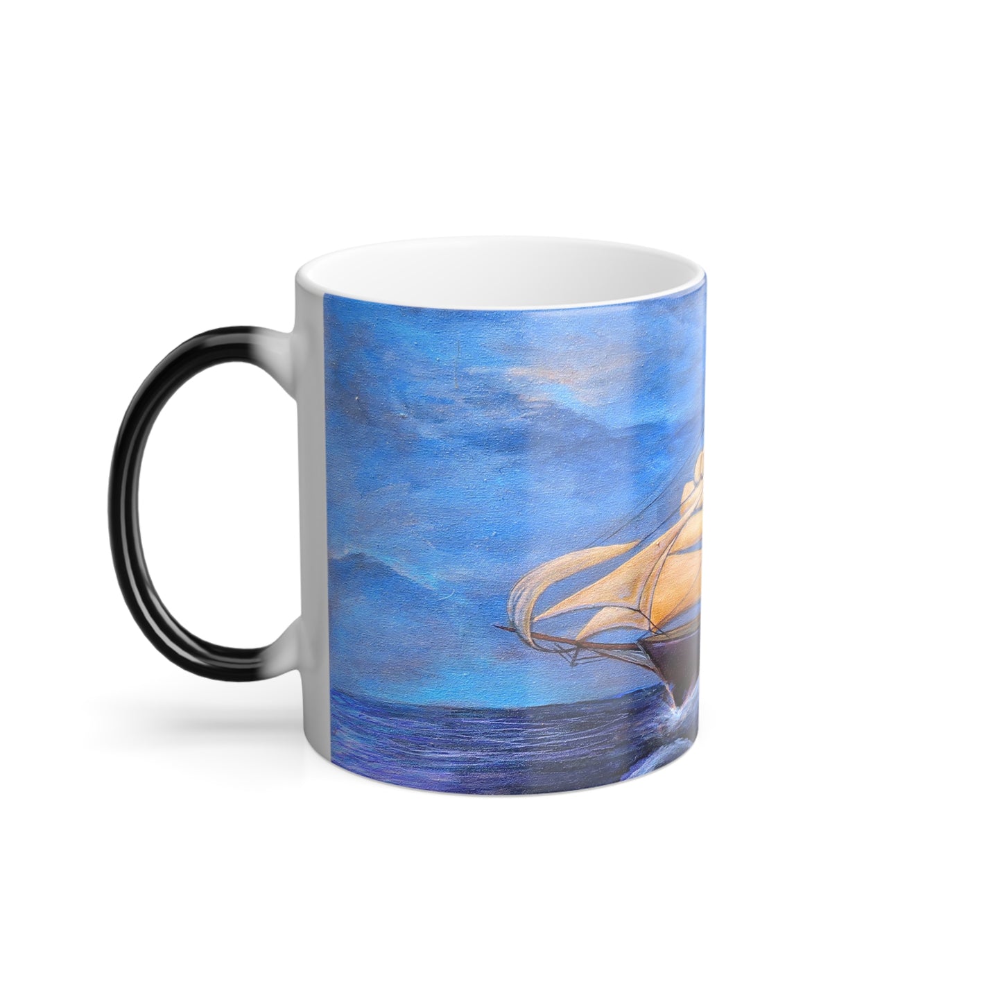 Whimsical Wavehopper Color Morphing Mug, 11oz