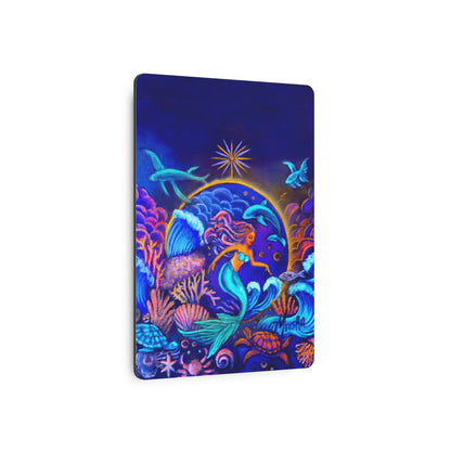 Celestrial Extraterrestrial Metal Art Sign