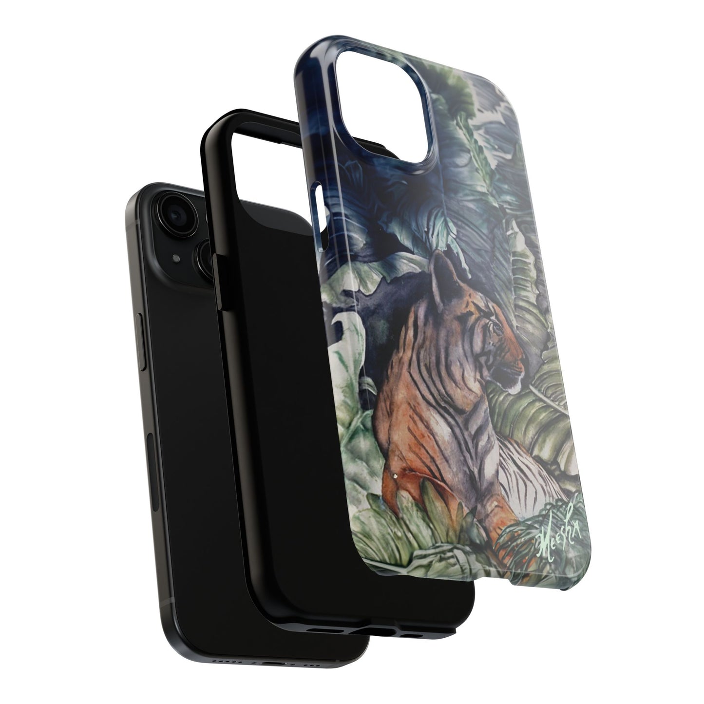 Watchful Warrior Tough Phone Case for Nature Lovers