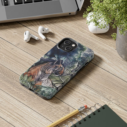 Watchful Warrior Tough Phone Case for Nature Lovers