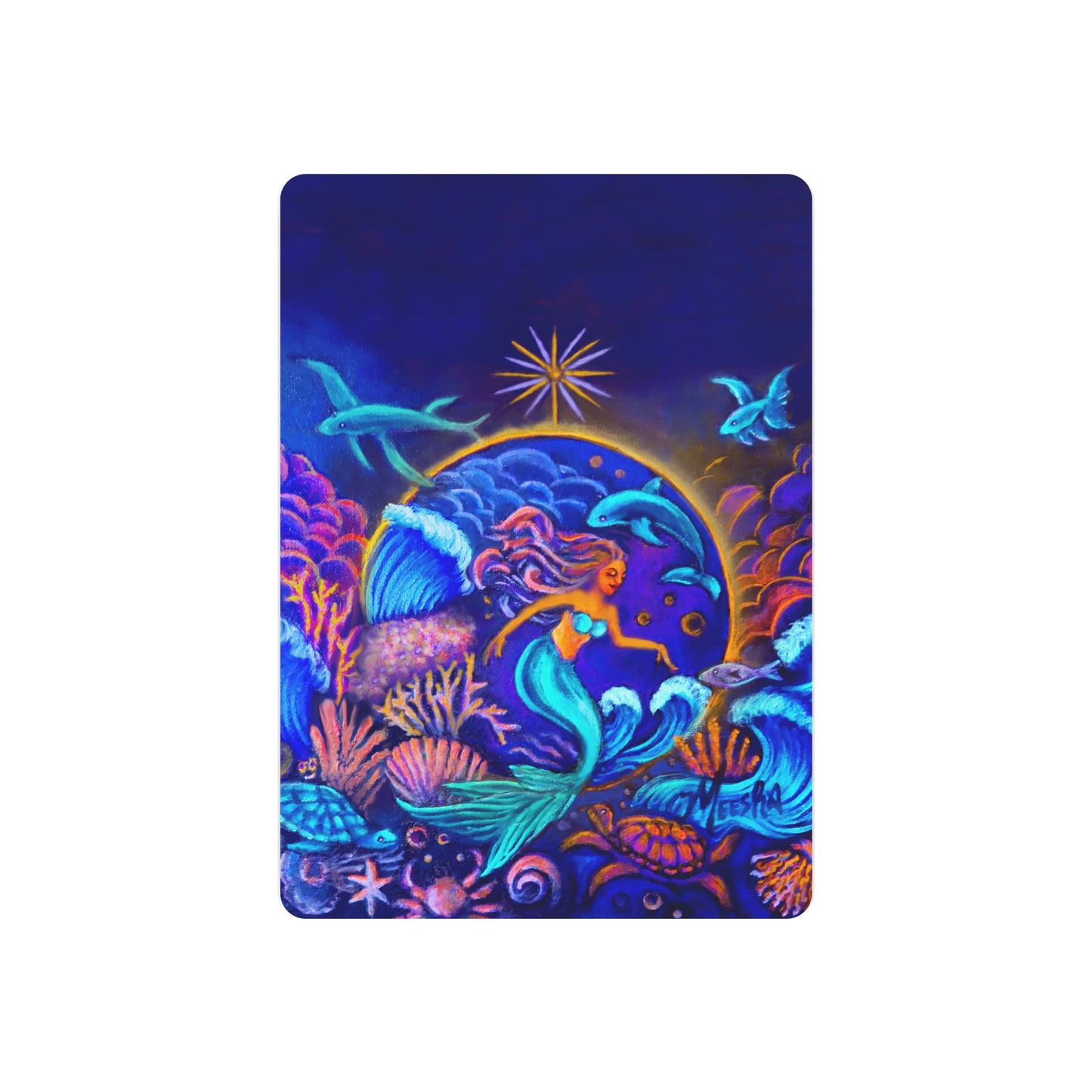 Celestrial Extraterrestrial Metal Art Sign