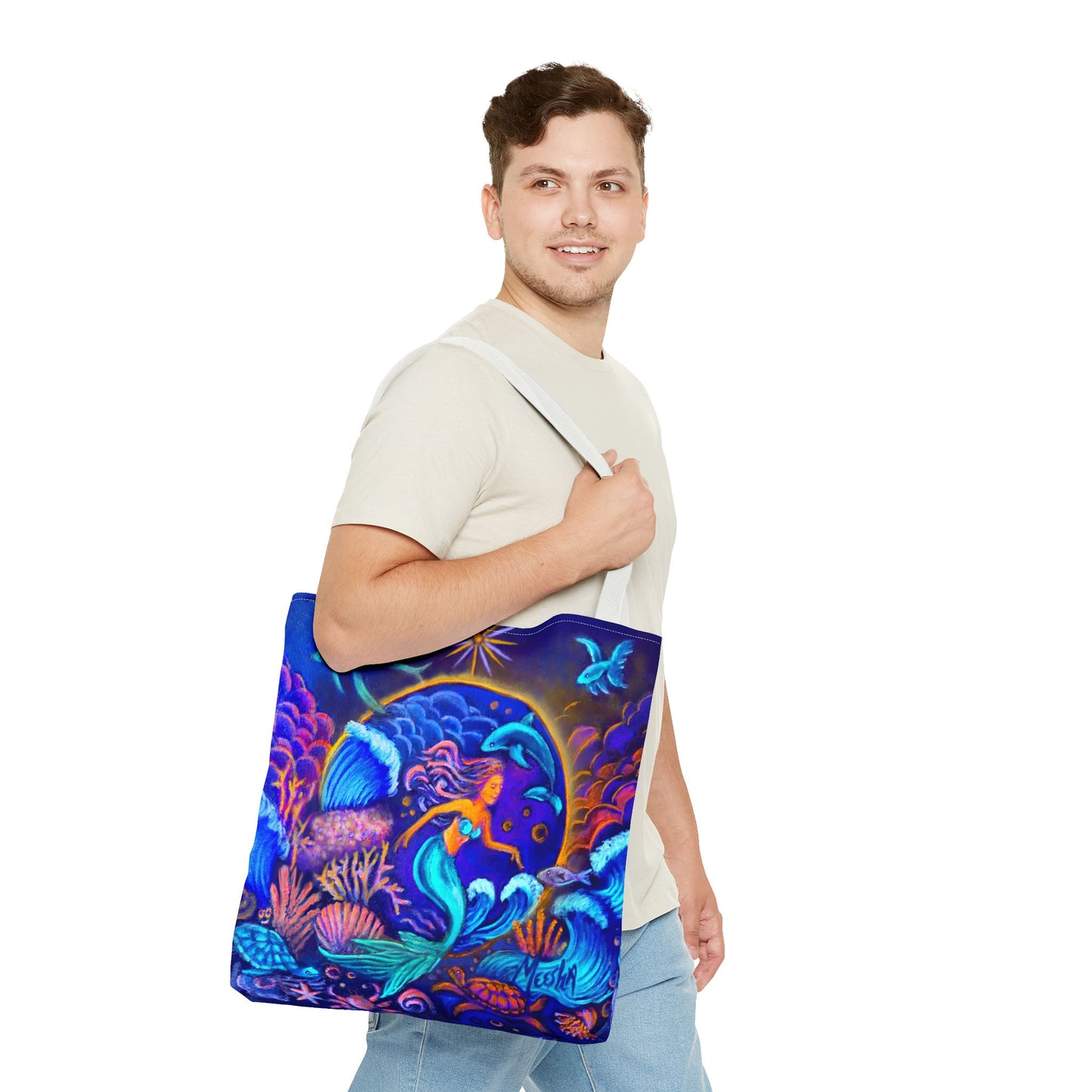 Celestrial Extraterrestrial Tote Bag