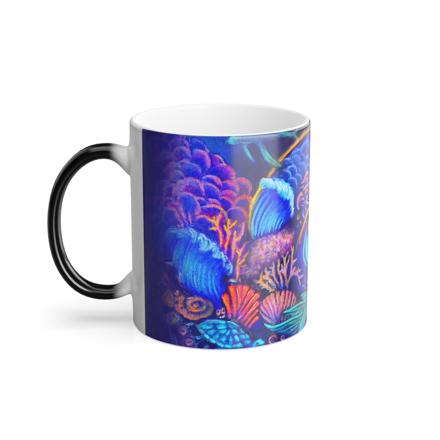 Celestrial Extraterrestrial Color Morphing Mug, 11oz