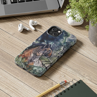 Watchful Warrior Tough Phone Case for Nature Lovers