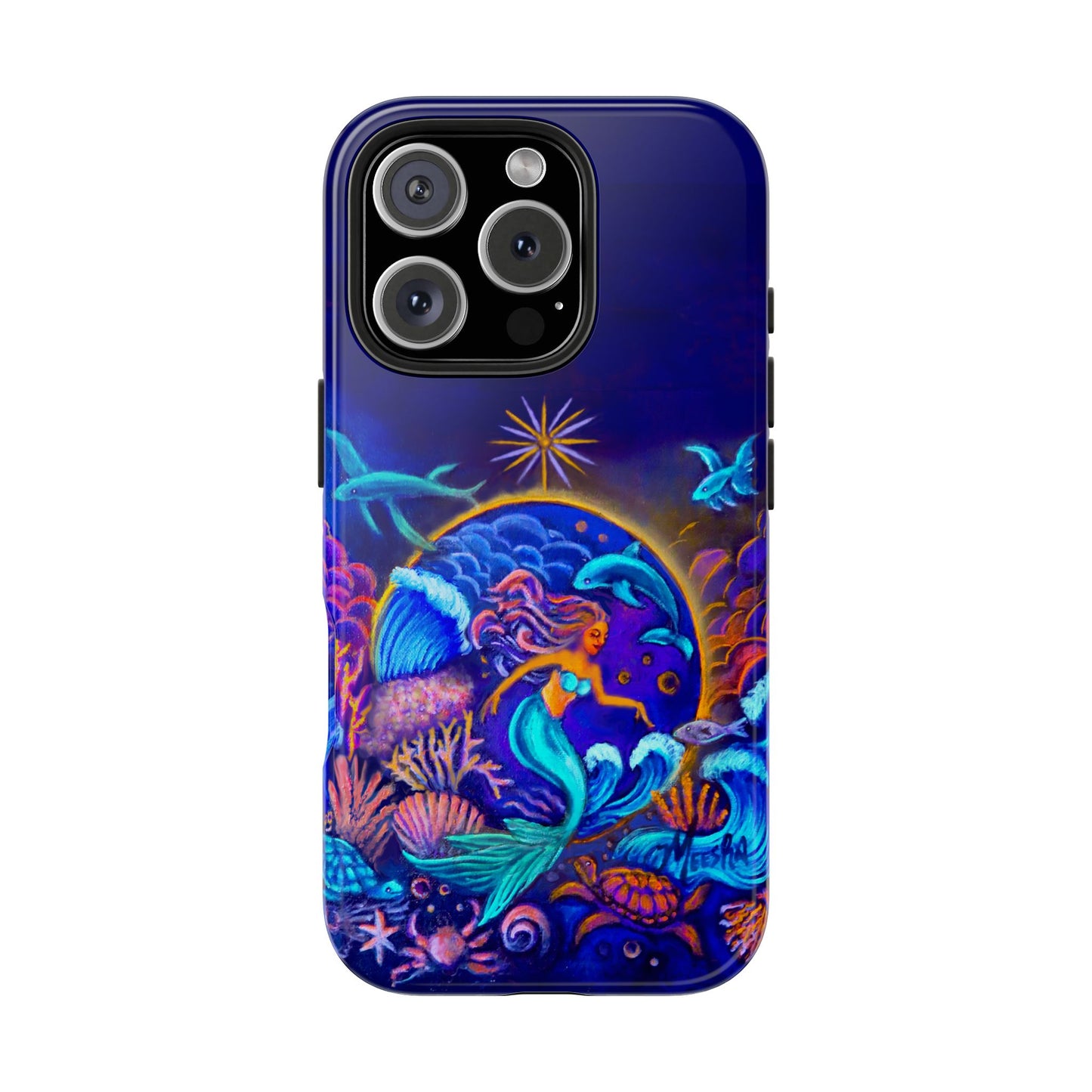 Celestial Extraterrestrial I Tough Phone Case for Mermaid Lovers