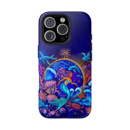 Celestial Extraterrestrial I Tough Phone Case for Mermaid Lovers