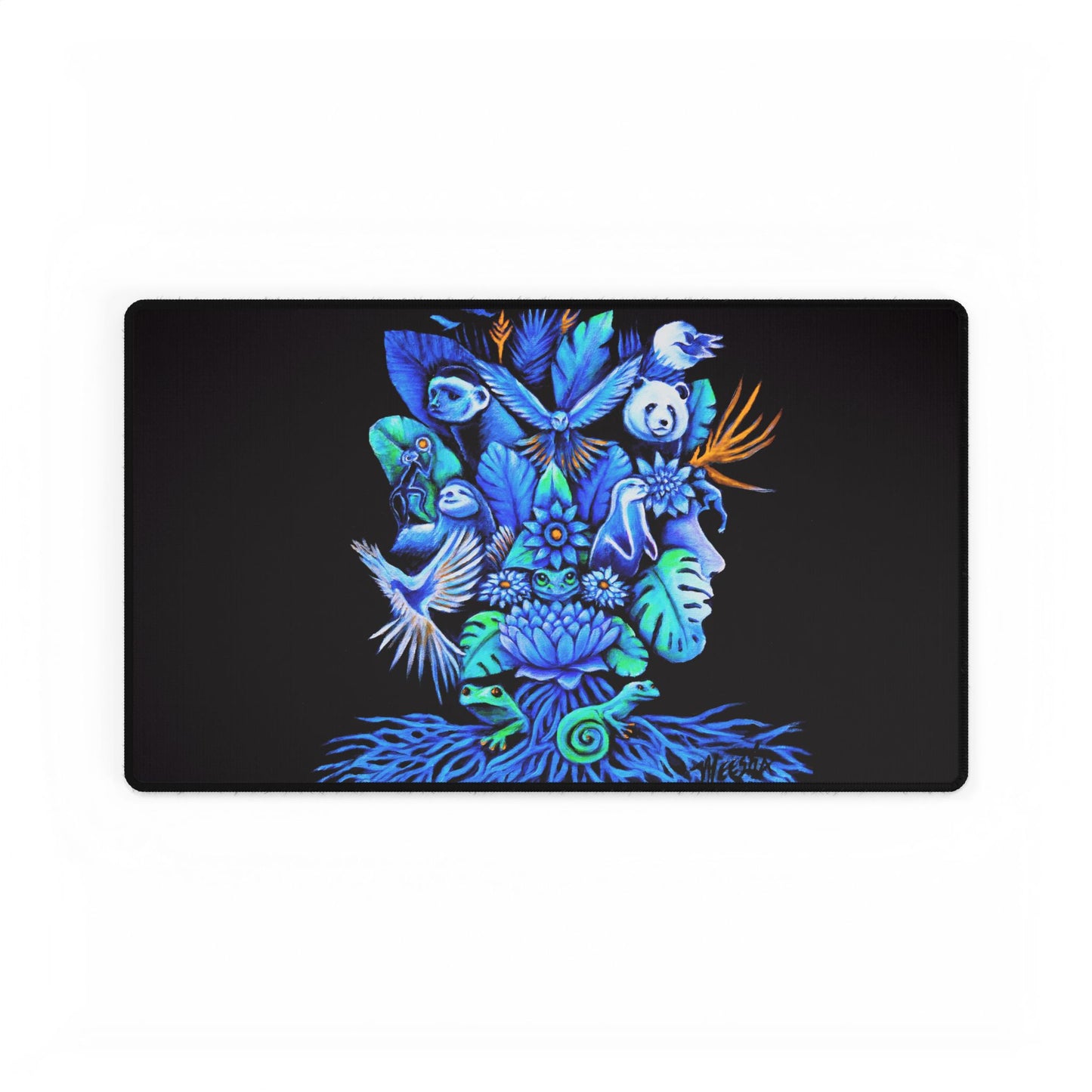 Out of the blue Desk Mats