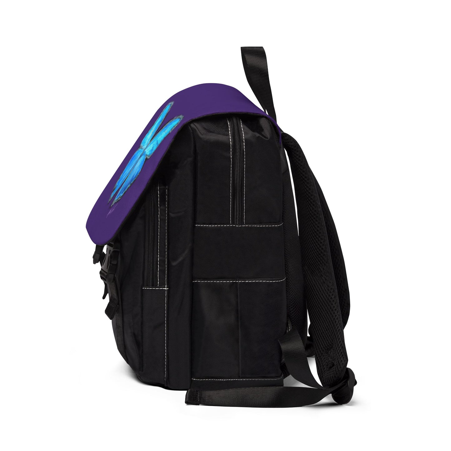 Butterfly Unisex Casual Shoulder Backpack