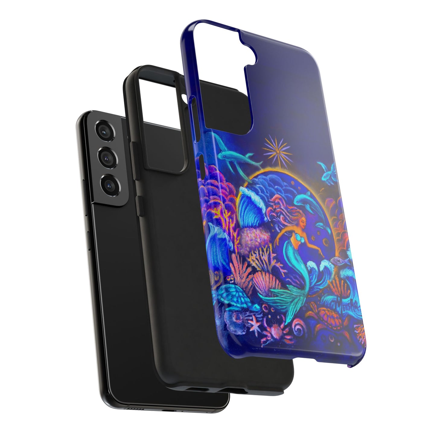 Celestial Extraterrestrial I Tough Phone Case for Mermaid Lovers