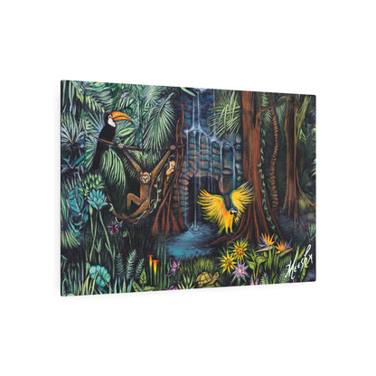 Amazonia Metal Art Sign