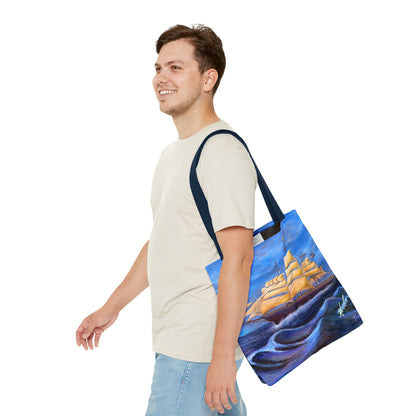 Whimsical Wavehopper Tote Bag