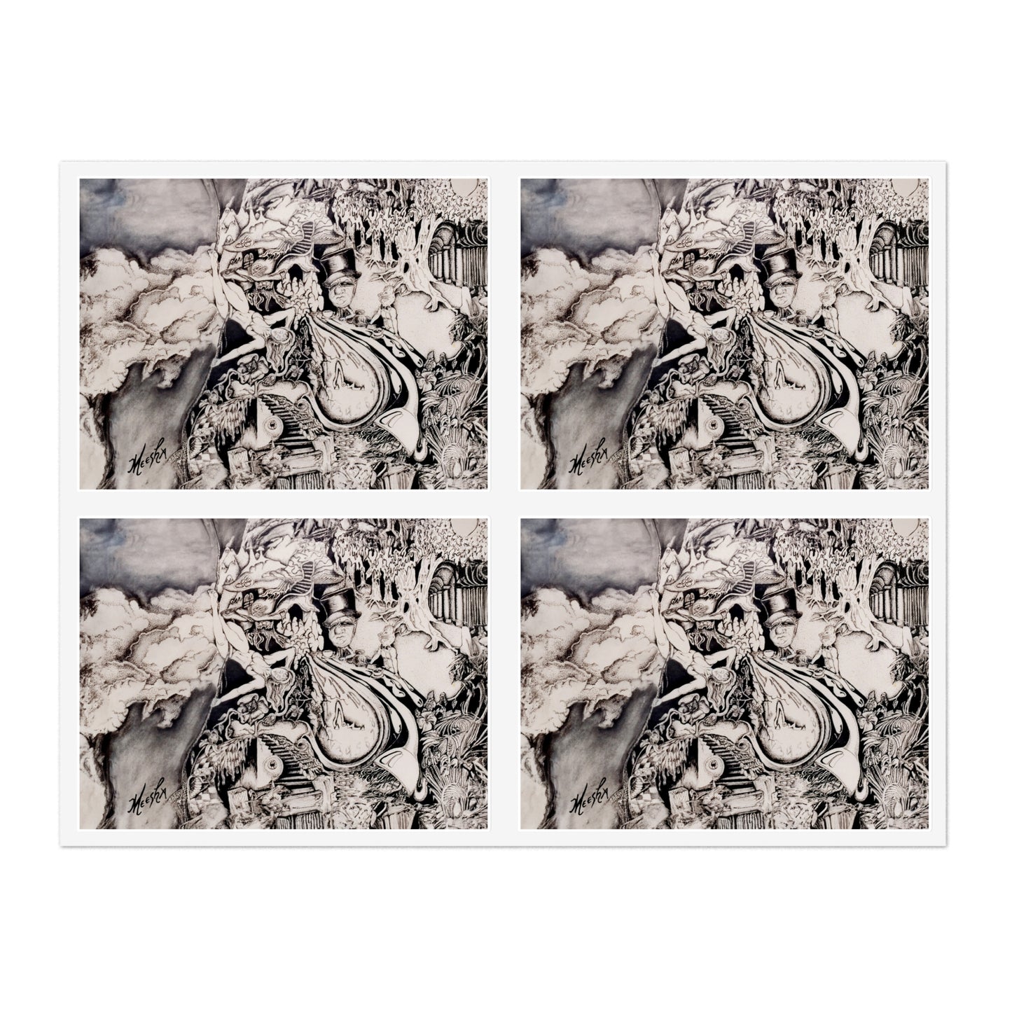 Alice In Blunderland Sticker Sheets