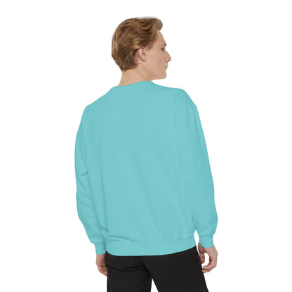 Whimsical Wavehopper Unisex Garment-Dyed Sweatshirt