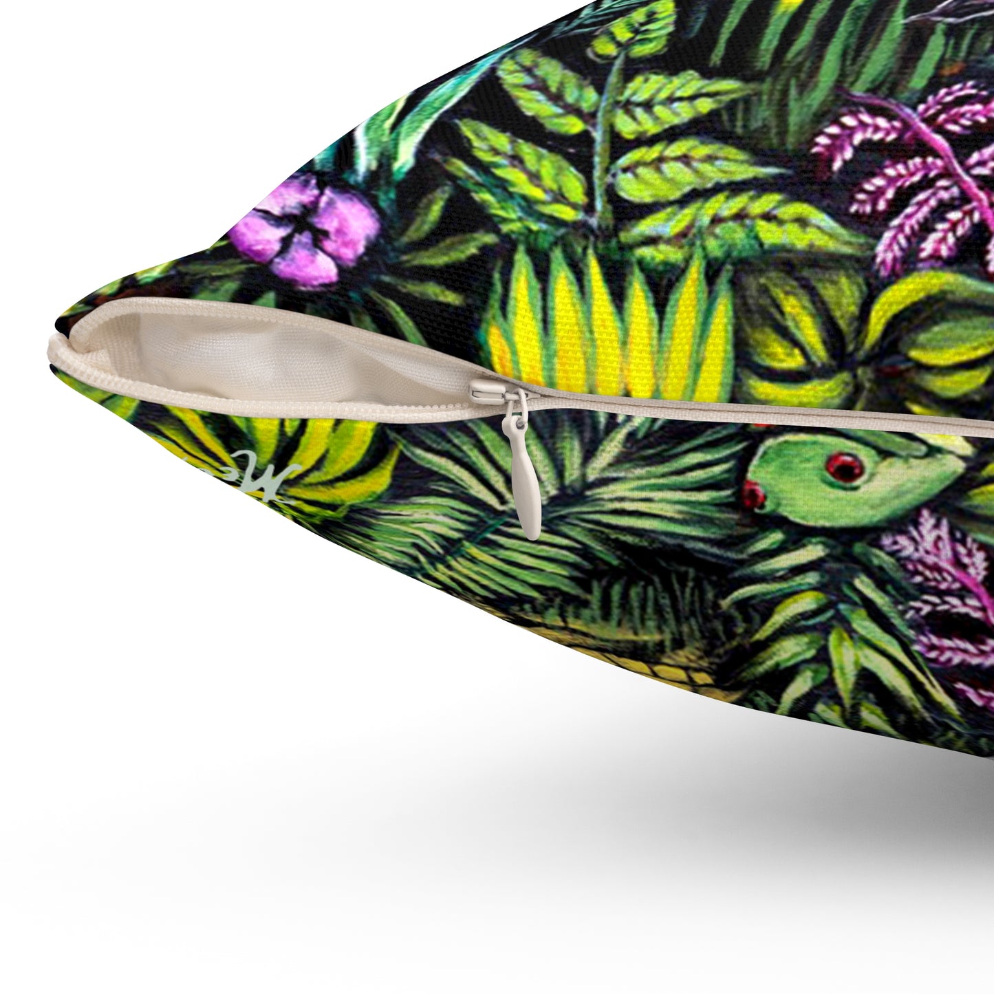 Amazonia Spun Polyester Square Pillow