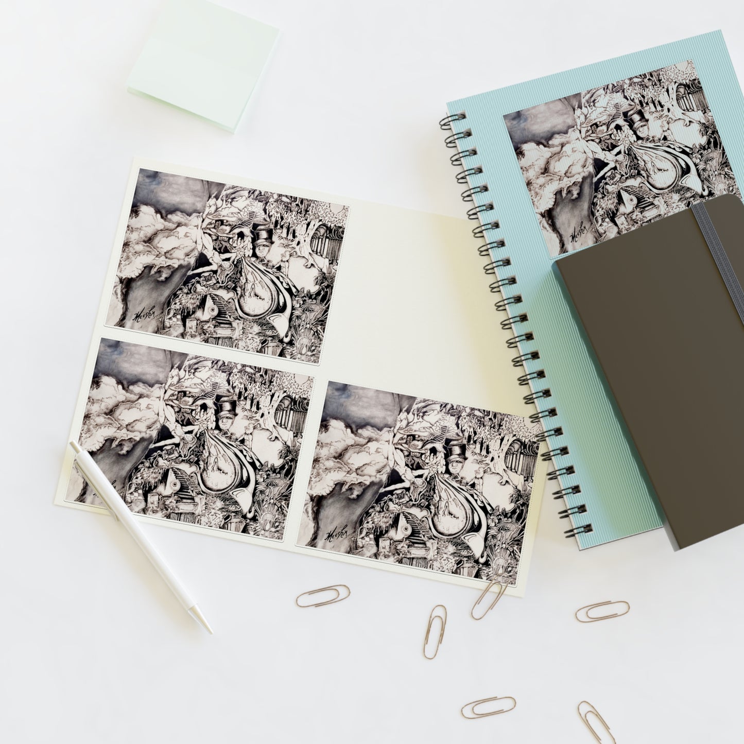 Alice In Blunderland Sticker Sheets