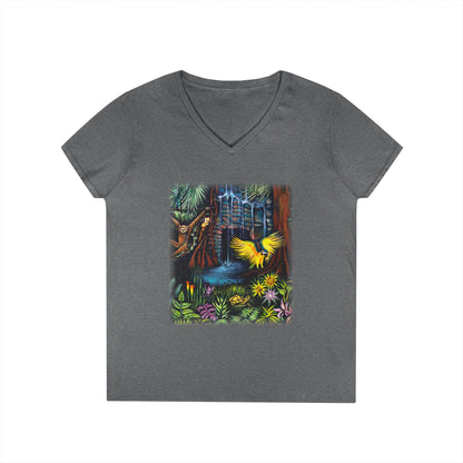 Amazonia Ladies' V-Neck T-Shirt