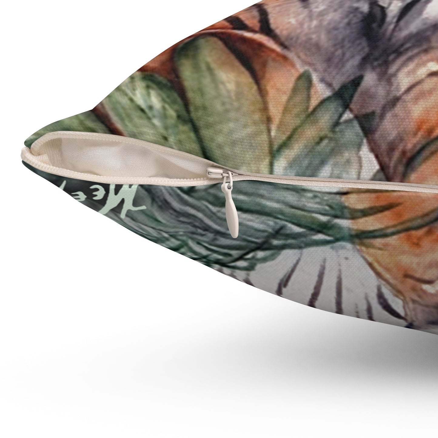 Watchful Warrior Spun Polyester Square Pillow