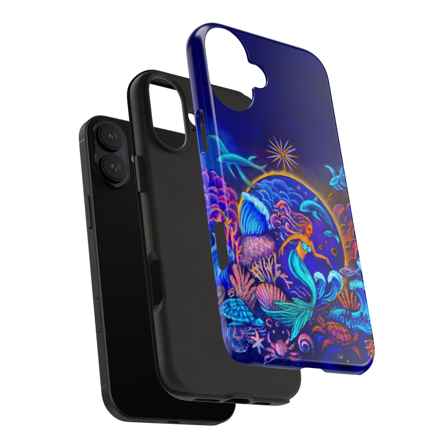 Celestial Extraterrestrial I Tough Phone Case for Mermaid Lovers