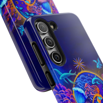 Celestial Extraterrestrial I Tough Phone Case for Mermaid Lovers