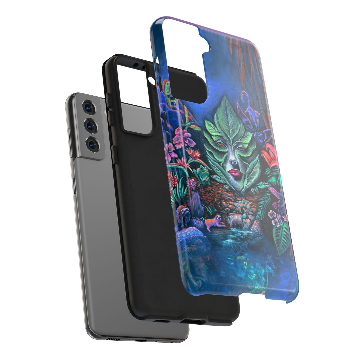 Moonlight Mischief Tough Phone Case for Nature Lovers