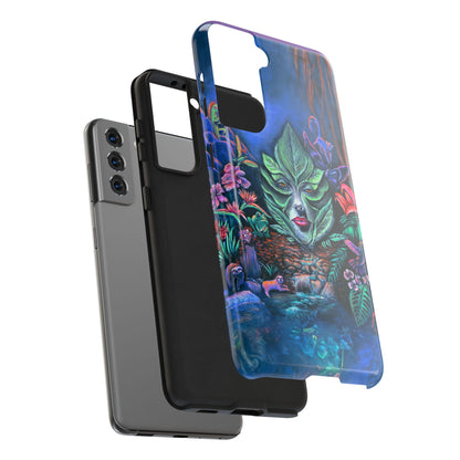 Moonlight Mischief Tough Phone Case for Nature Lovers