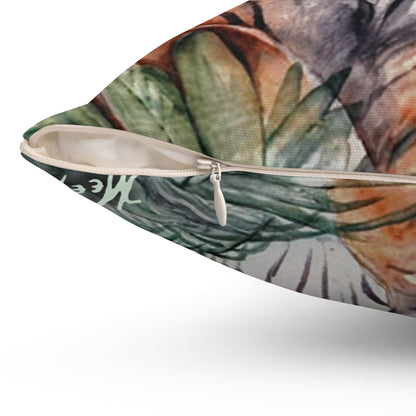 Watchful Warrior Spun Polyester Square Pillow