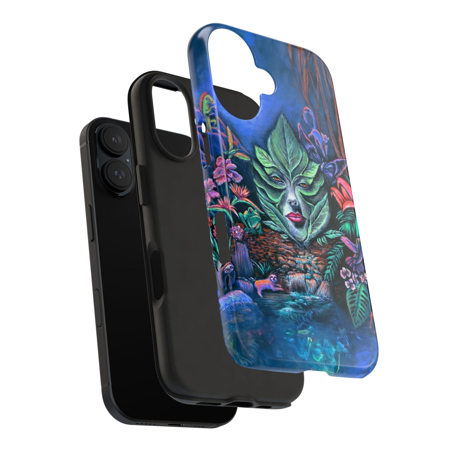 Moonlight Mischief Tough Phone Case for Nature Lovers