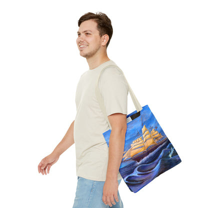 Whimsical Wavehopper Tote Bag