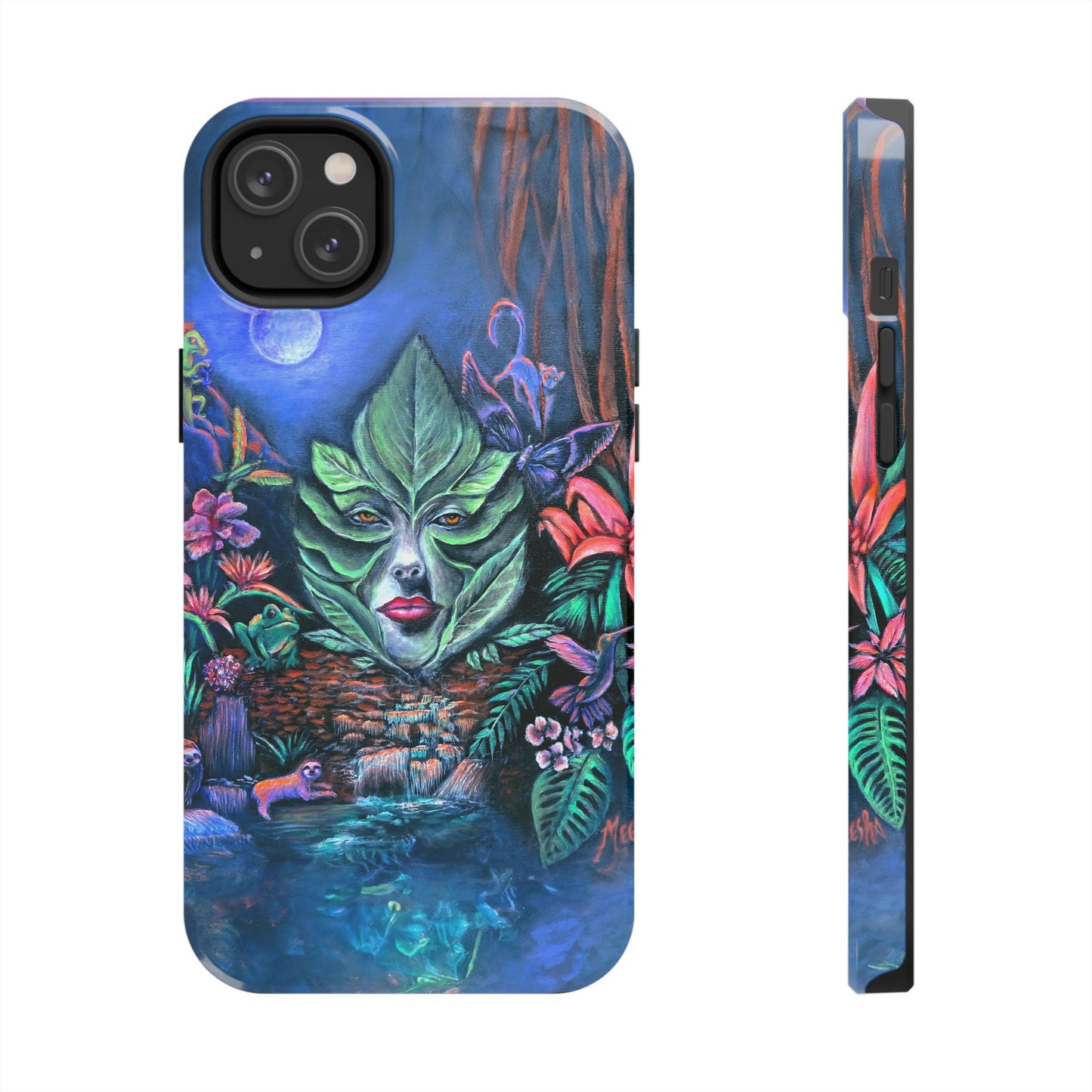 Moonlight Mischief Tough Phone Case for Nature Lovers