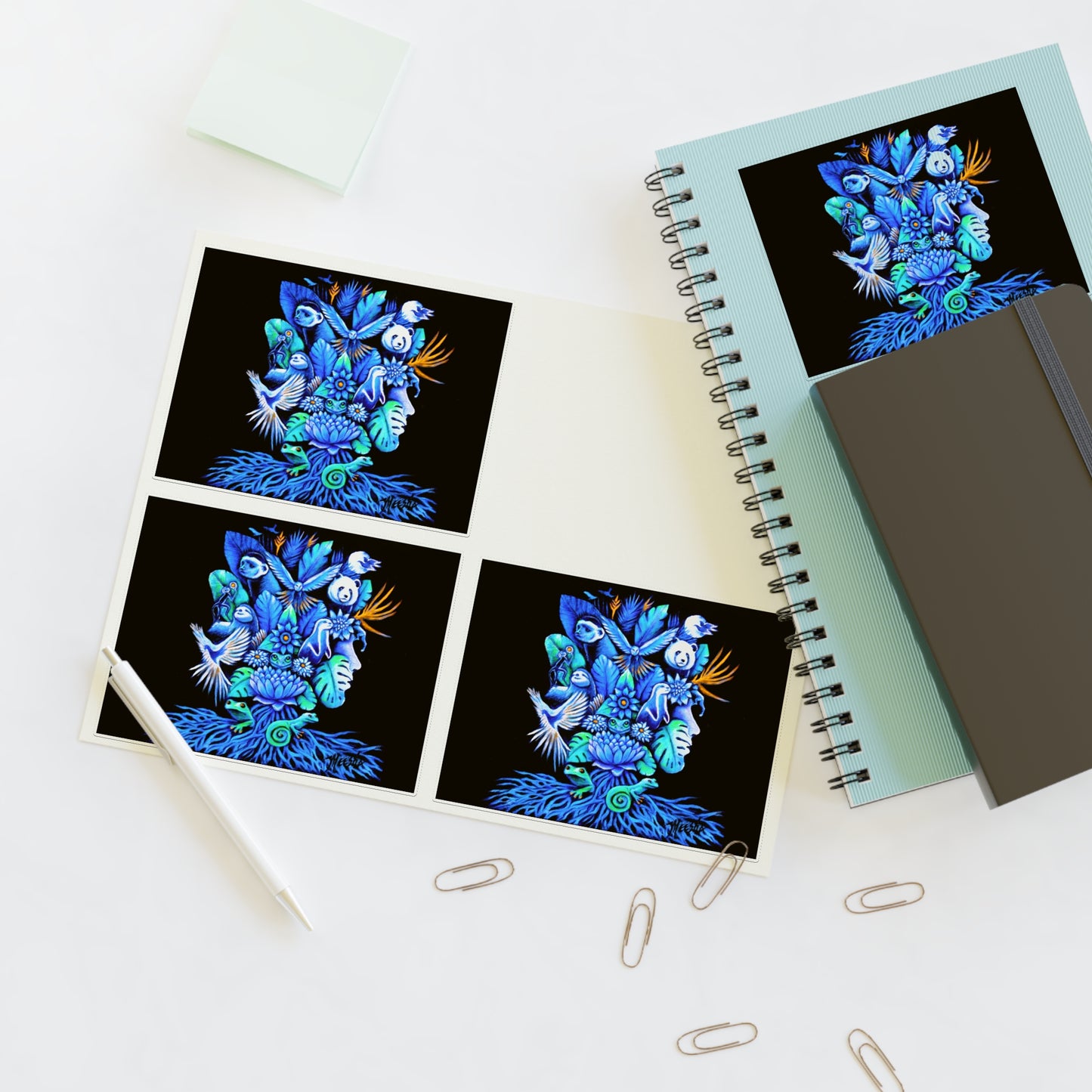 Out of the blue Sticker Sheets