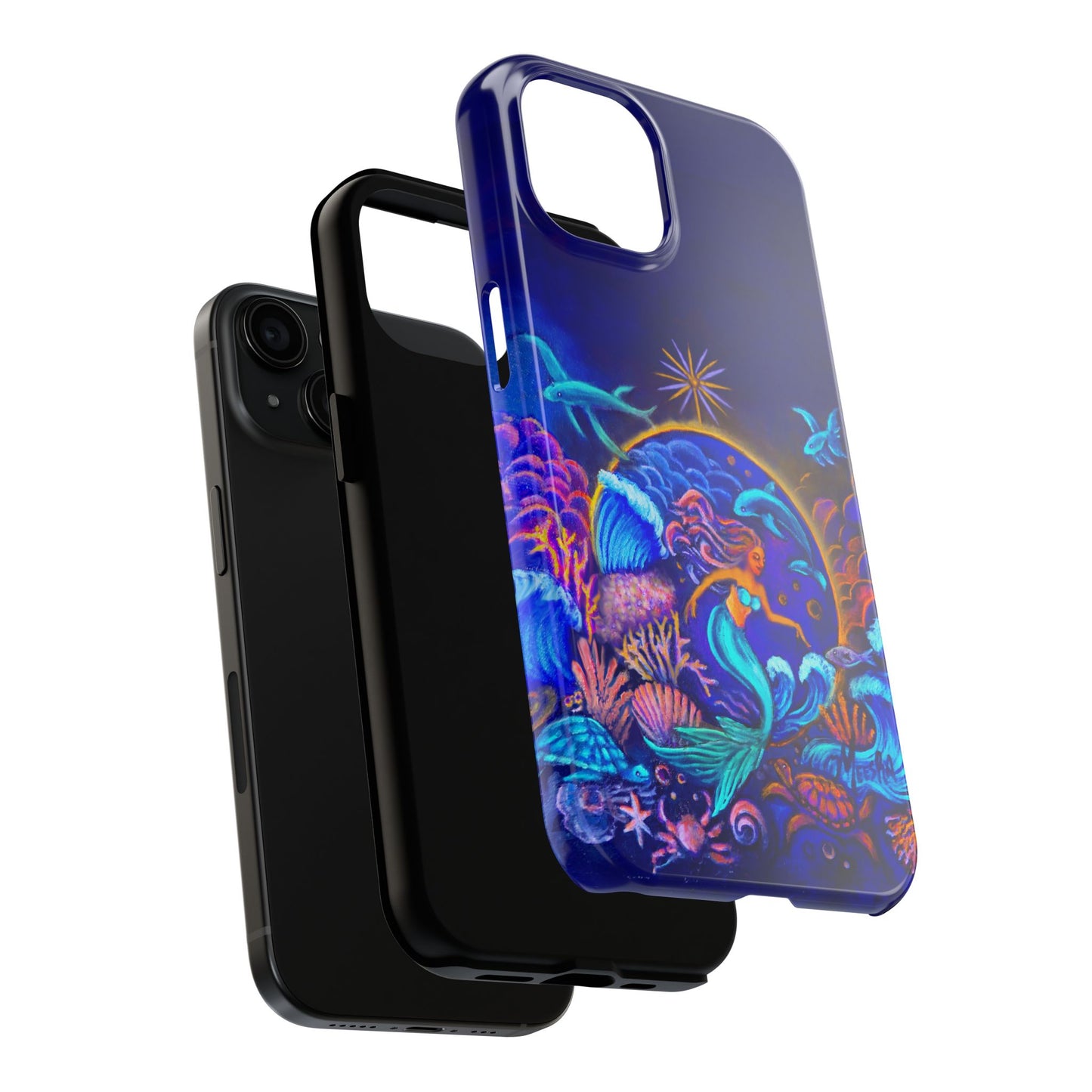 Celestial Extraterrestrial I Tough Phone Case for Mermaid Lovers