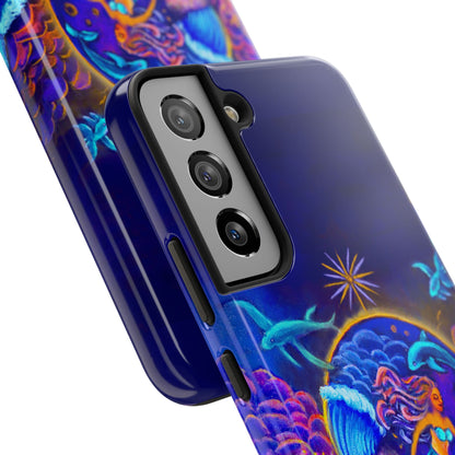 Celestial Extraterrestrial I Tough Phone Case for Mermaid Lovers