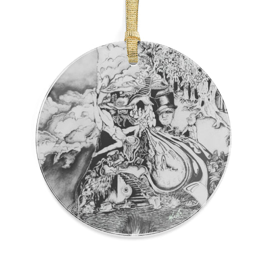 Alice in Blunderland Glossy Ornament