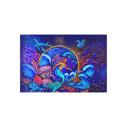 Celestrial Extraterrestrial Metal Art Sign