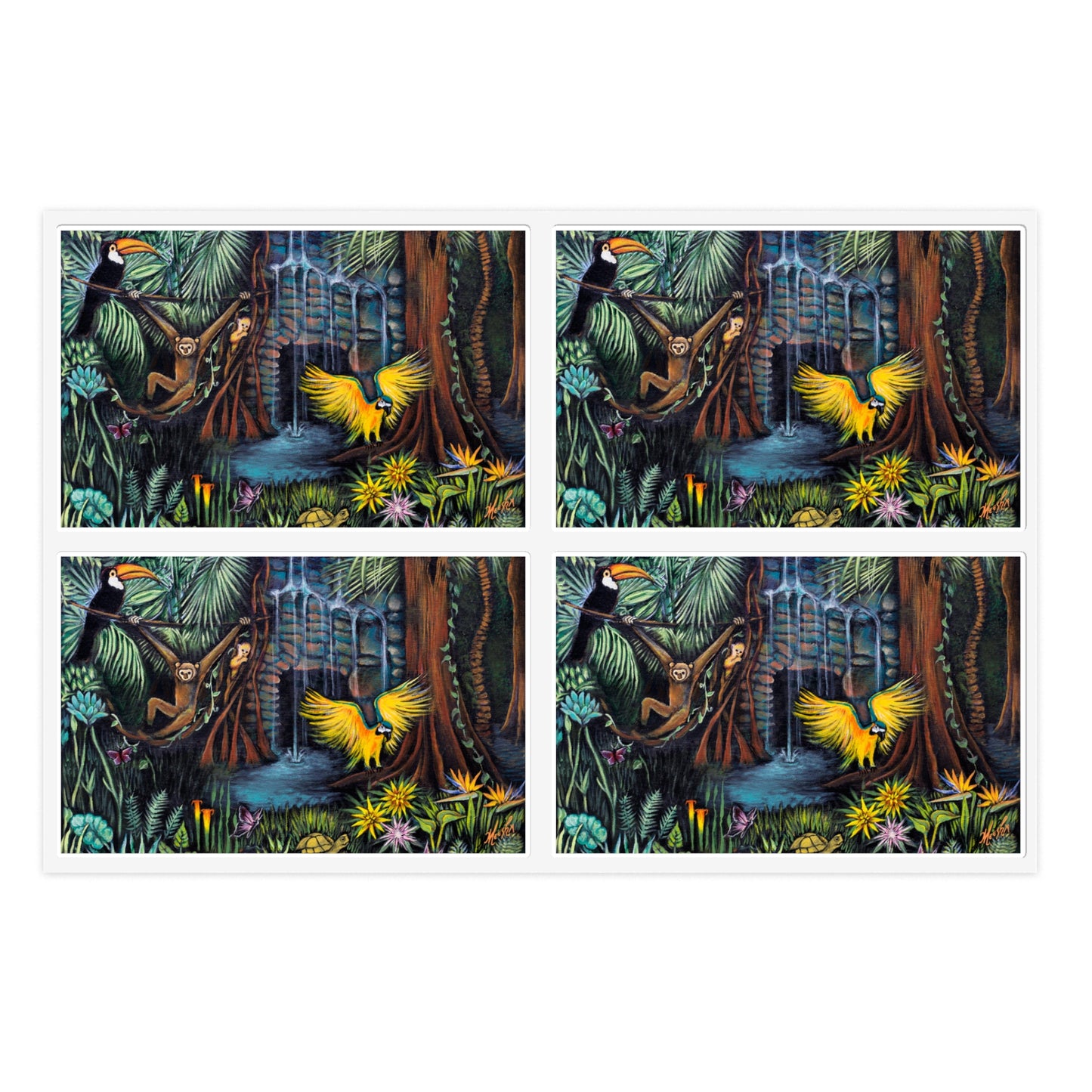 Amazonia Sticker Sheets