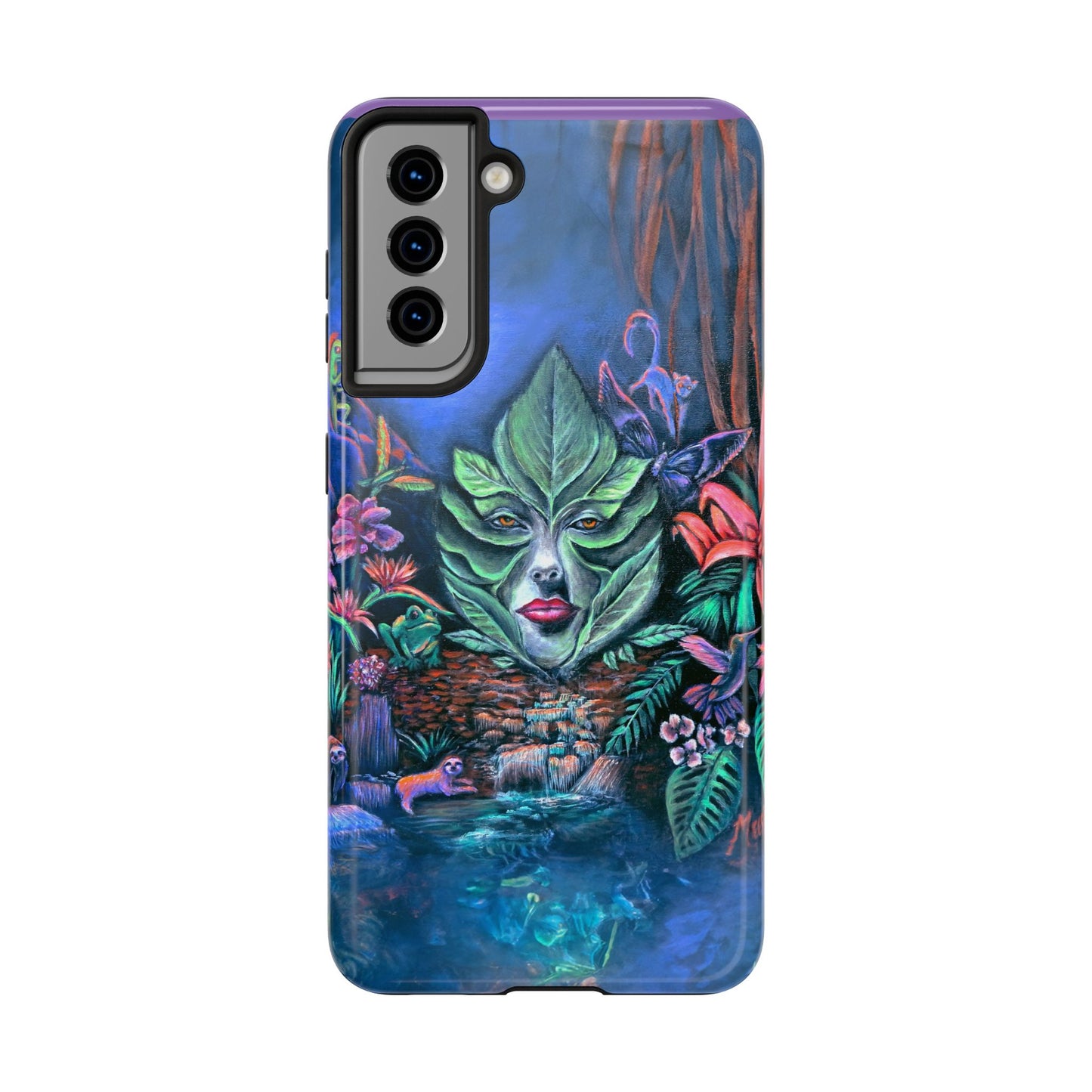 Moonlight Mischief Tough Phone Case for Nature Lovers