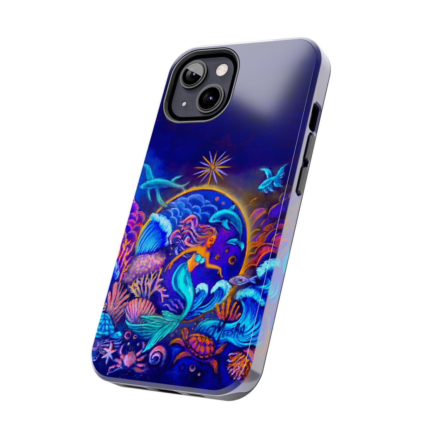 Celestial Extraterrestrial I Tough Phone Case for Mermaid Lovers