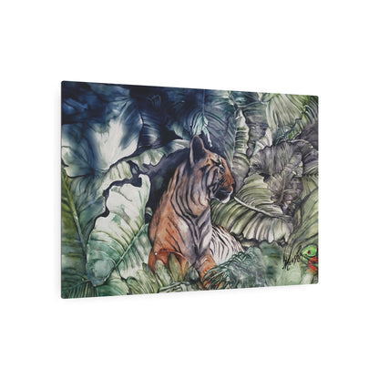 Watchful Warrior Metal Art Sign