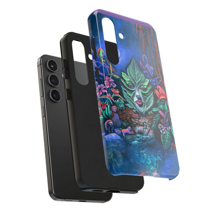 Moonlight Mischief Tough Phone Case for Nature Lovers