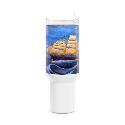 Whimsical Wavehopper 40oz Tumbler