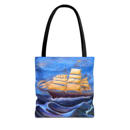 Whimsical Wavehopper Tote Bag