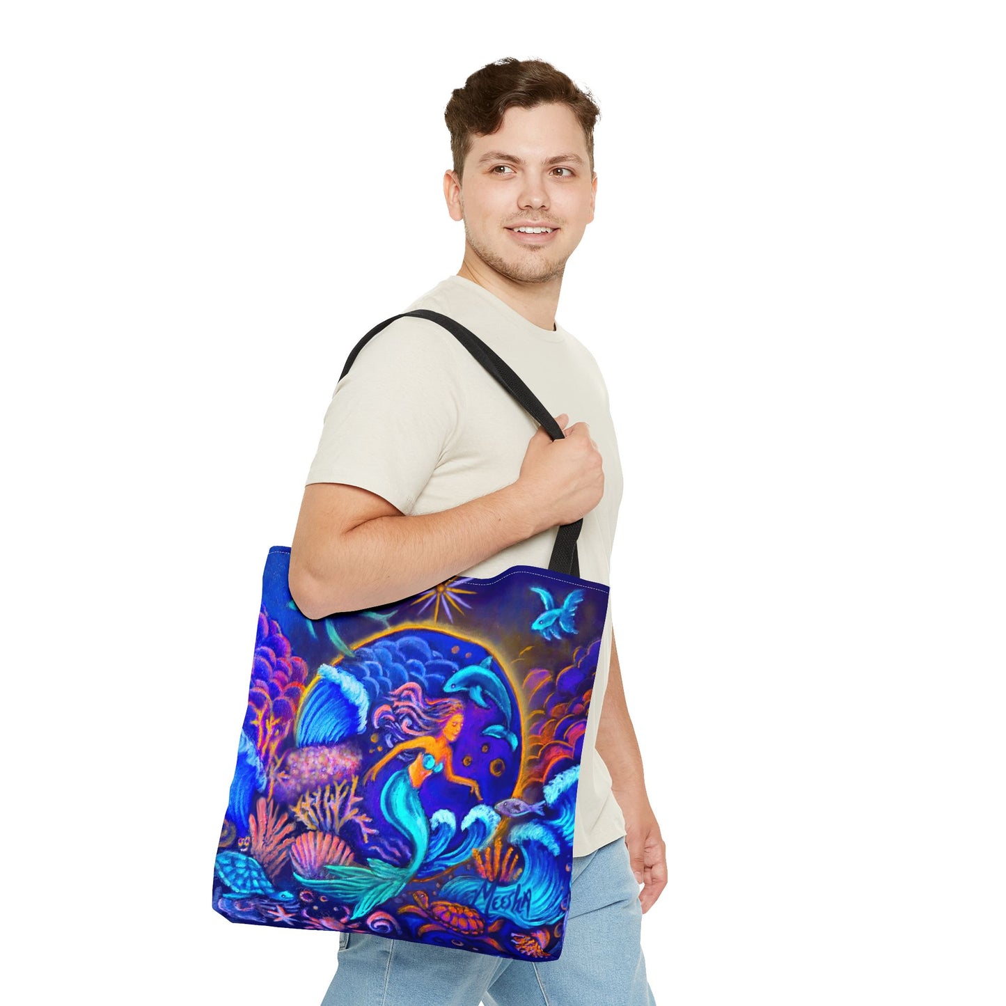 Celestrial Extraterrestrial Tote Bag