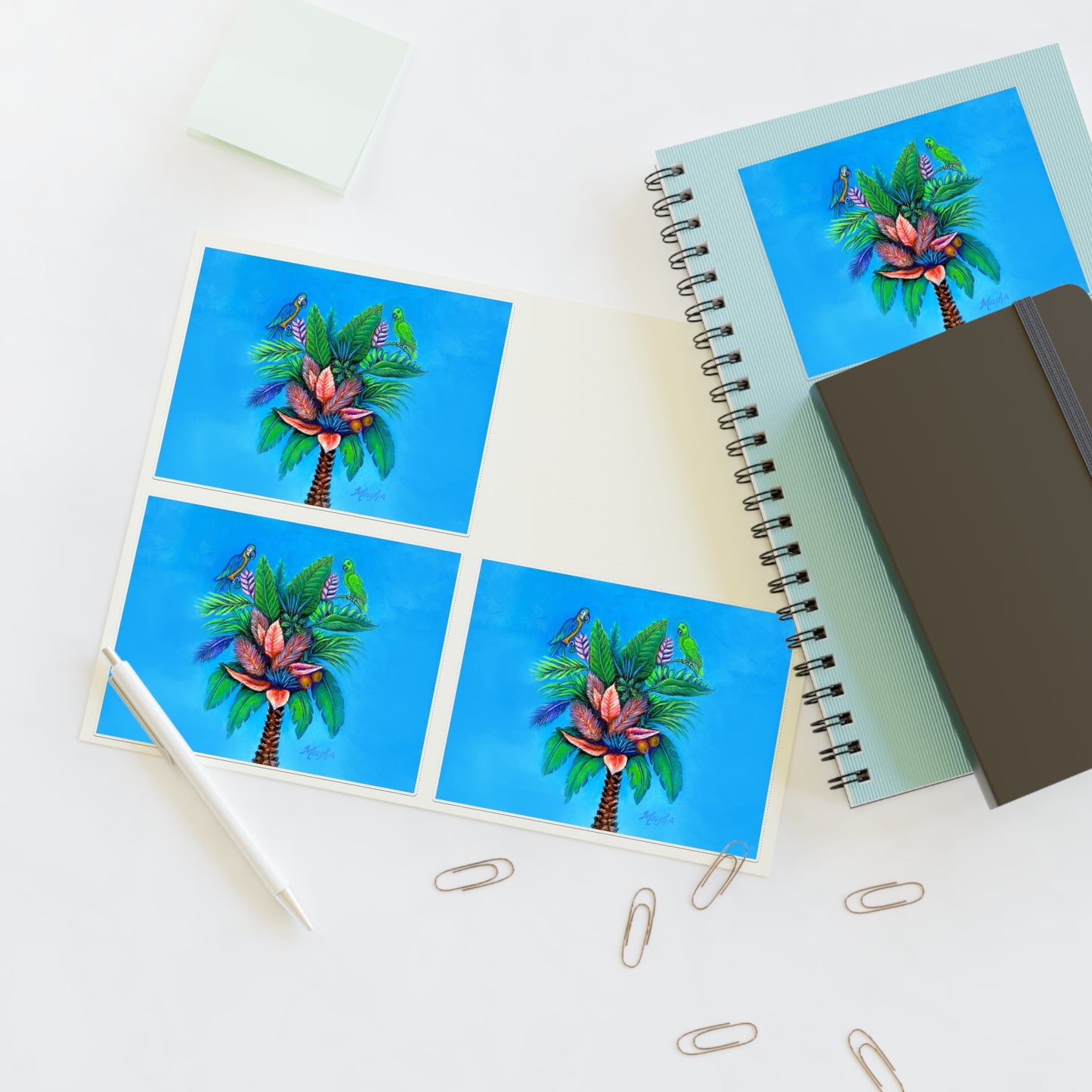 Palm Tree of Life Sticker Sheets